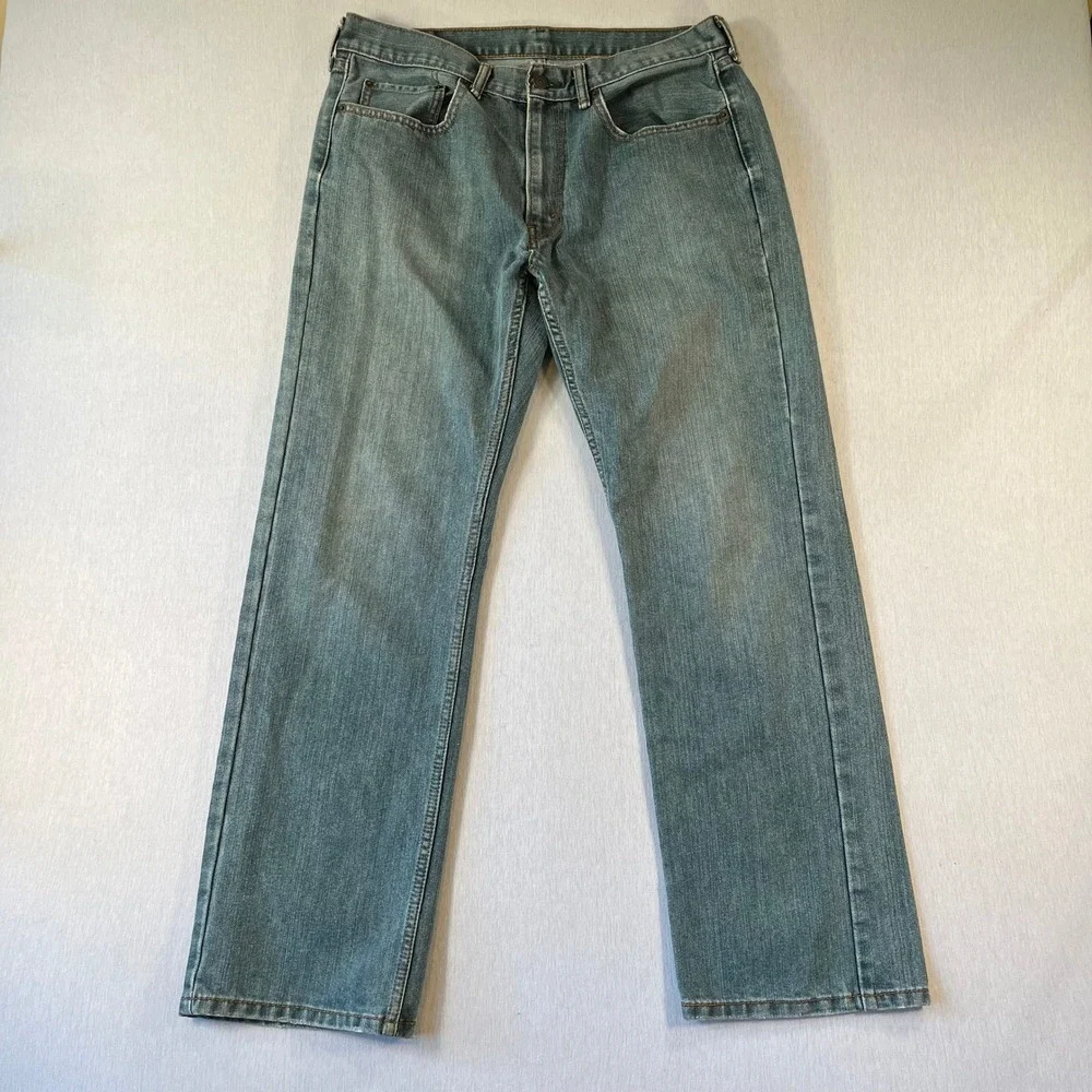 Levis 559 Relaxed Straight Jeans Mens 34x32 (Fit 34x30) Denim Medium Wash Pants